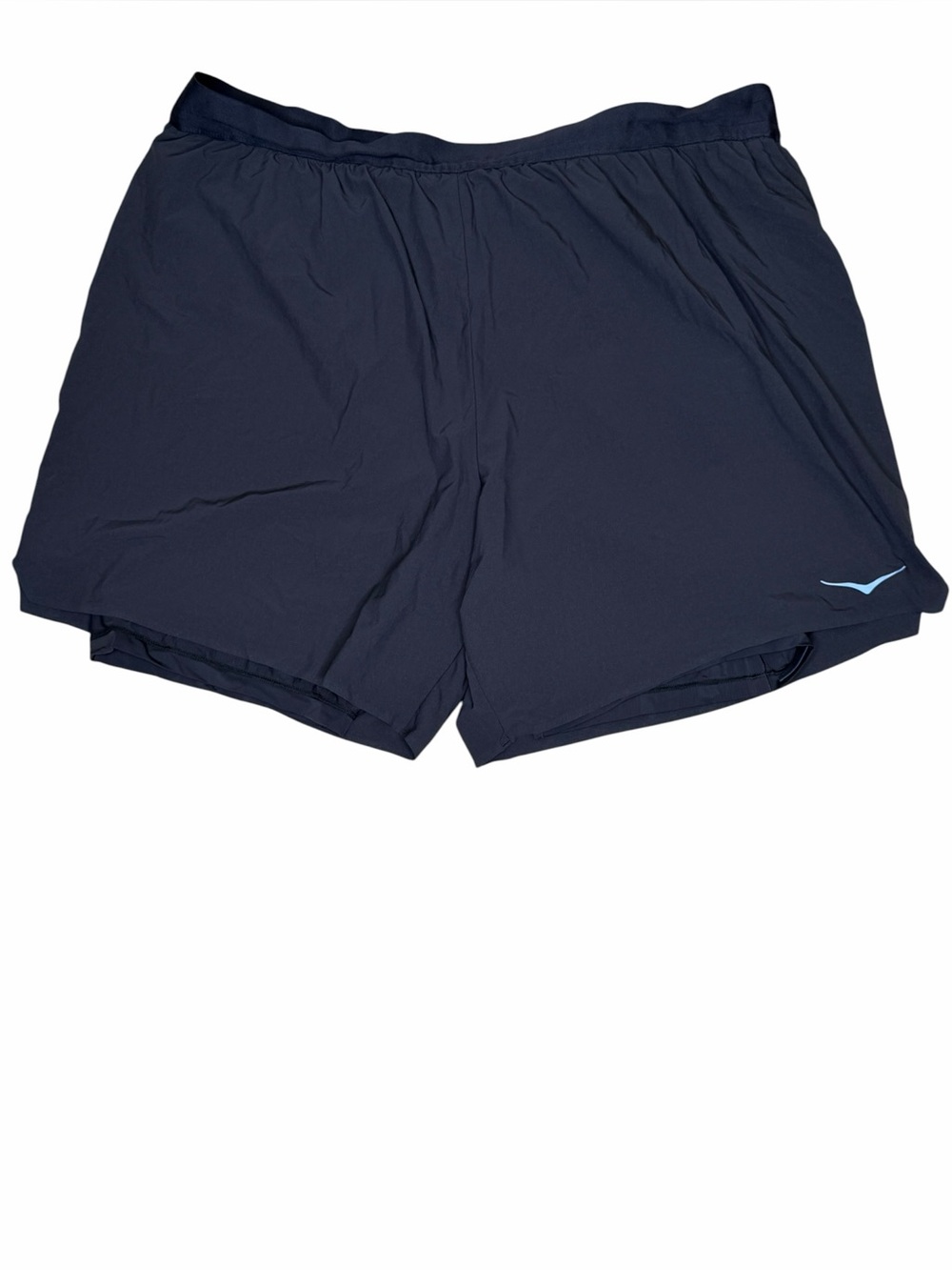 HOKA One One Men’s 2X Running Shorts Black Lined Lightweight Performance